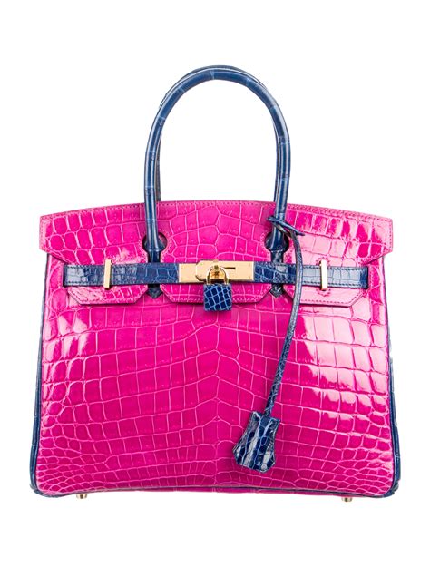 hermes birkin crocodile bag.